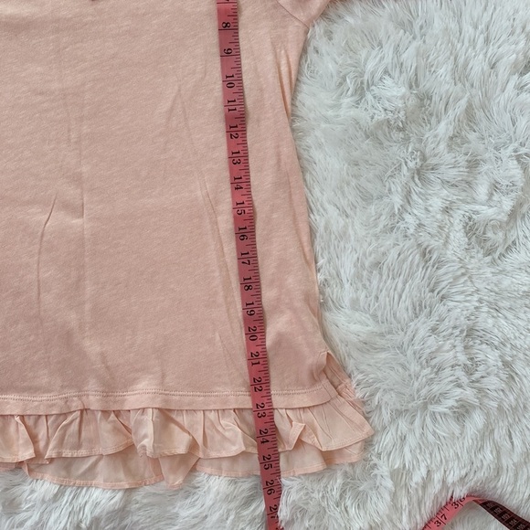 Loft top with ruffle bottom - Picture 7 of 7